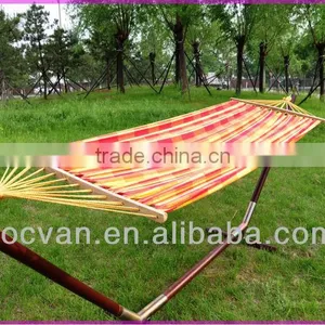 Fashion Colorful Single Person Canvas Hanging Bed thumbnail-5