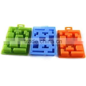 1pcs Game Tetris Ice Bricks Tray Ice Tray Mold Mould Maker Party Silicone Summer Ice Cube Carving Mold Mould Maker thumbnail-5