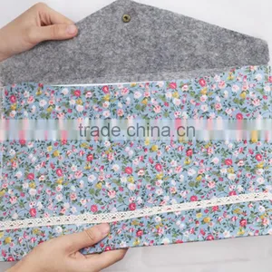 2016 Hot Sale Lovely Flowers Cotton A4 Document Bag thumbnail-6