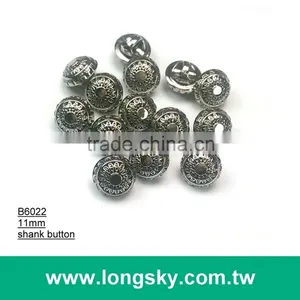 (#B6022/11mm) Gold With Black Metallic Sun Pattern Plastic Buttons for Stylish Shirts From Taiwan thumbnail-2