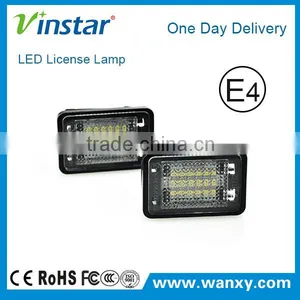 18 Leds GLK X204 (07~) Led License Plate Light Led Tail Number Light Led Registration Plate Lamp With E4 Certificated thumbnail-1