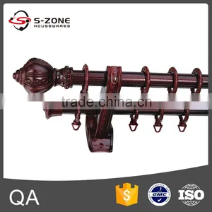 Hot Sale Aluminum Window Curtain Rods With Bay Window Curtain Rods thumbnail-2