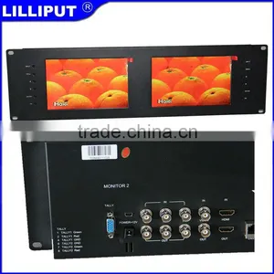 Lilliput 7" IPS Rack Mount Audio Monitor With HD-SDI Input thumbnail-2
