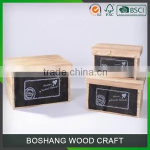 Variety of Colors Small Wooden Box Made in China thumbnail-2