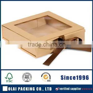 Best-sale Elegant Paper Chocolate Box With Window thumbnail-1