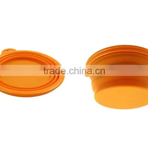 Easy Carry Silicone Collapsible Bowl & Pet Bowl & Travel Bowl & Camping Bowl thumbnail-1