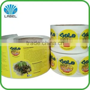 Frozen Food Grade Labels Sticker in Roll thumbnail-2