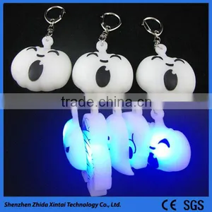 Promotional Giveaways Funny Silicone Led Glow in the Dark Keychain thumbnail-2