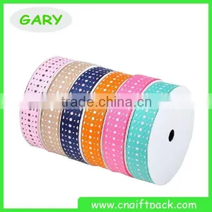 1.5cm Grosgrain Printed Ribbon Grosgrain Designer Floral Print Ribbon thumbnail-3