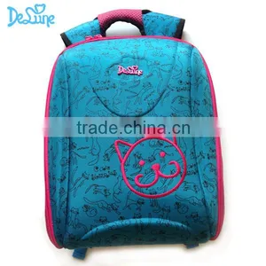 Cat Print European School Backpack Girls School Bags for Kids thumbnail-1