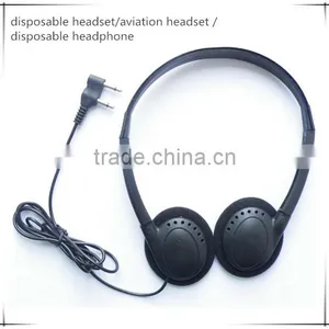 Disposable Headset /Aviation Headset /Disposable Headphone For Airplanes thumbnail-1