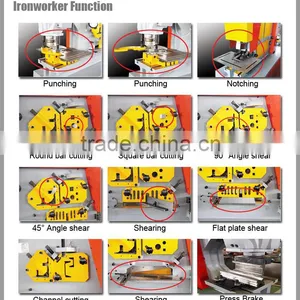Hot Product Q35-40 Bending for Cutting Ironworked Machine thumbnail-4
