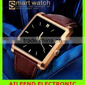 DM08 Smartwatch Luxury Leather IPS Business Wristwatch For Apple IPhone & Samsung Android Phone Luxury Bluetooth Smart Watch thumbnail-1