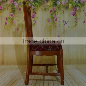 Hot Sale Antiquet Wooden Dining Chair for Hotel thumbnail-6