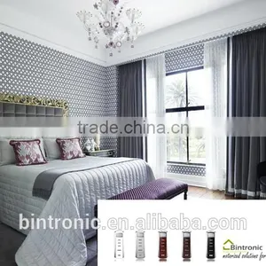 Bintronic Electric 24V Curtain Motor With Alminum Track For Office Curtain thumbnail-1