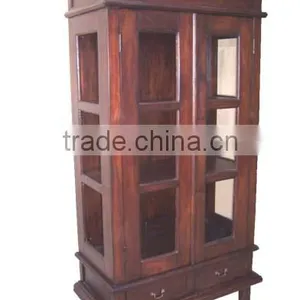 Governor Display Cabinet With Bevel Glass 2 thumbnail-1