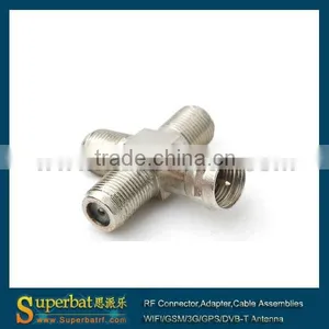 RF Adapter Coax Cable Connector F to F Jack thumbnail-1