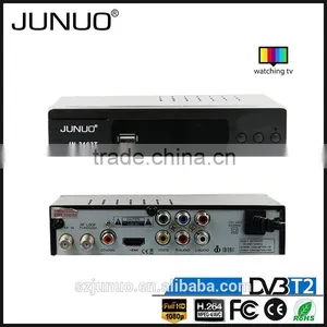 JUNUO Manufacture OEM Quality Full HD Strong Signal Tuner Mstar 7t01 Dvb t2 Digital tv Decoder Set Top Box Tanzania thumbnail-5