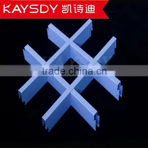 Aluminum Decorative Ventilation Metal Grille Ceiling Panels thumbnail-5