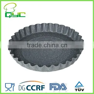Non-Stick Metal Marble Coated Flan Pan thumbnail-1