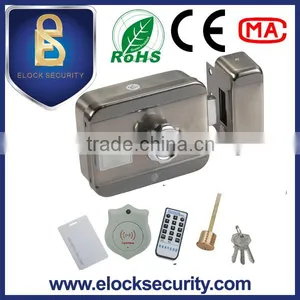 Intelligent Electric Motor Lock With RFID Card Reader and Knob thumbnail-1
