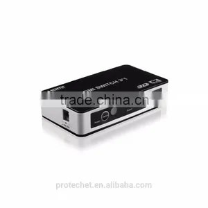Premium 4K HDMI Switcher 3 Ports 3 in 1 Out Wireless Remote IR thumbnail-4