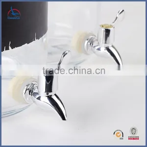 Hot Selling Drink Dispenser Glass Black Chalkboard Glass Honey Dispenser thumbnail-3