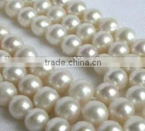 8mm Round Freshwater Loose Pearl Beads thumbnail-1