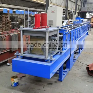 YX120-345 Automatic Roofing Ridge Cap Roll Forming Machine thumbnail-1
