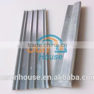 Aluminium Connector for Polycarbonate Sheet Installation thumbnail-1