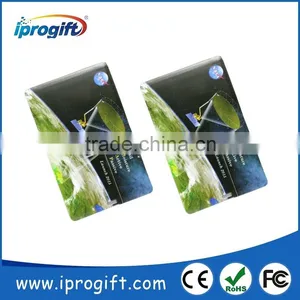 2016 Wholesale Customized Logo Personalized CREDIT CARD USB Flash Drive 32GB thumbnail-1