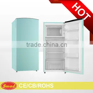 Beautiful Design Refrigerator Sky Blue Color Fridge Made in China thumbnail-1