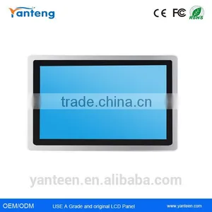 3mm Ultra -thin IP65 Front Panel 21.5inch Industrial Panel pc With 5-wire Resistive Touchscreen thumbnail-1