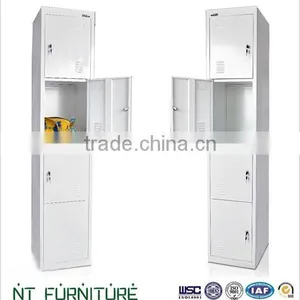 Hot Sale Four Door Flat Packing Gym/School Metal Locker thumbnail-3