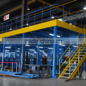 Multi-tier &free Standing Mezzanine Racking System thumbnail-1
