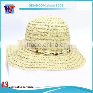 Wholesale Fashion Fedora Hat Paper Braid Straw Hat thumbnail-4