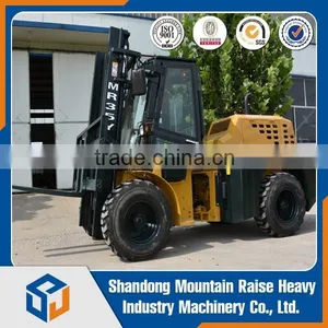 3m Lifting Height 4x4 Rough Terrain Forklift thumbnail-1
