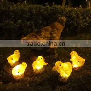 Mother & Son Duck Figurine Sensor Garden Solar Light thumbnail-6
