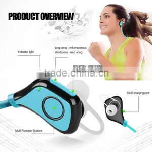 Bluetooth 4.1 Magnetic Wireless Headphones Stereo/Built-in Mic Headphones thumbnail-6
