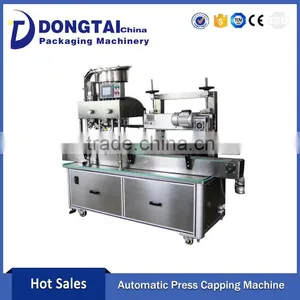 Canola Oil Filling Capping Machine, Metal Bottles Capping Machine, Jar Press Capping Machine thumbnail-1