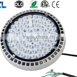 Shenzhen CE ROHS ETL DLC Certificated IP65 Industrial LED High Bay Light Brightness 130lm/w thumbnail-1