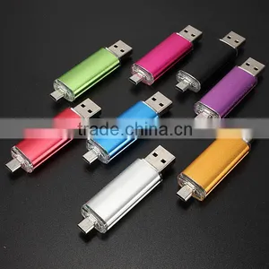 Wholesale Buy Usb Flash Drives With 2 Port, Hot Selling Cheap OTG Usb for Smartphone, Mini Usb Flash Drive 32gb thumbnail-1