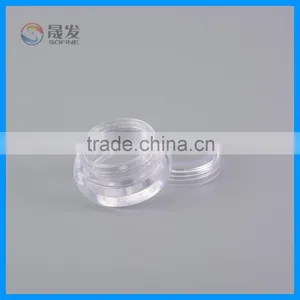 Clear Acrylic Small Cosmetic Jar thumbnail-3