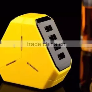 China Supplier 3.1A 4 Usb Port Wall Charger Led Traveal Charger Usb Hub thumbnail-1