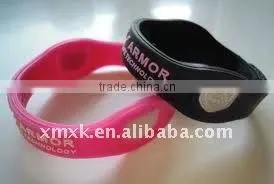Energy Rubber Balance Silicone Bracelet Negative Ion Wristband thumbnail-1