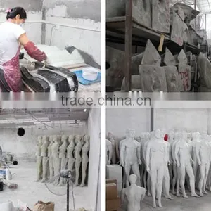 Dress Form Plastic Mannequin Makeup Fashion Realistic Mannequin for Clothes thumbnail-3