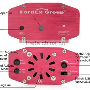 Sidiou Group Mini Red and Green Laser Stage Lighting Moving Party Stage Light Projector Stage Lighting for Club Party (Red) thumbnail-4