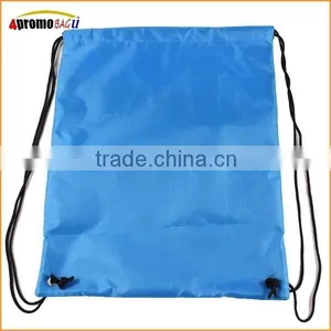 Custom Logo Cheap Nylon Drawstring Bag thumbnail-2