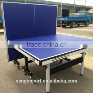 Folding Green Top Table Tennis Table Foldable Ping Pong Table Oem For Sale thumbnail-4