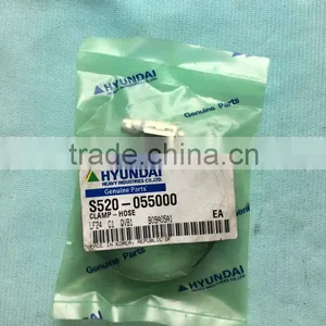 American Type Stainless Steel High Pressure Hose Clamps for Hyundai Excavator Parts thumbnail-2